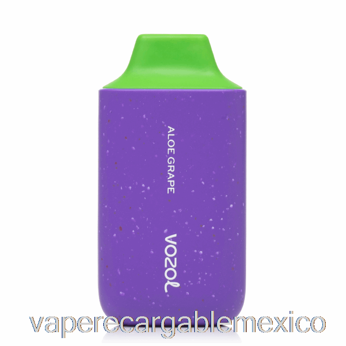 Vape Recargable Vozol Star 6000 Desechable Aloe Uva